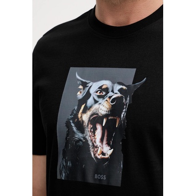 Памучна тениска BOSS Orange Te_Dobermann (50558965)