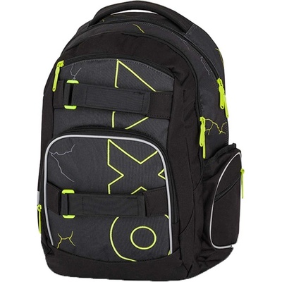 Oxybag batoh STYLE černá světle zelená