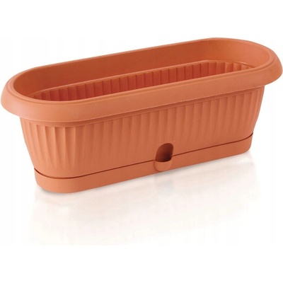 Prosperplast Kvetináč plast oranžový 31,6 x 13,2 x 11 cm