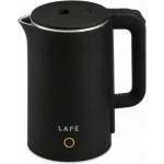 Lafe DoubleW, 1.8 L, 1800 W, Двойна стена, Cool touch, Отводняване, Пластмаса/стомана, Черен, Електрическа кана (LAFCZA47467)