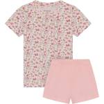 Minymo Детско ежедневно термо бельо Minymo Kid's T-Shirt+Short Set AOP 124381 Overall - Raindrops On Roses - размер 122 (EU) (714-1865-0116)
