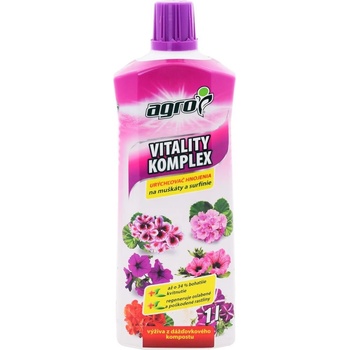 Agro Vitality komplex muškát a surfinie 1 l