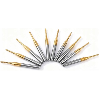 10 kusov 1,5 mm rezná hrana stopková fréza