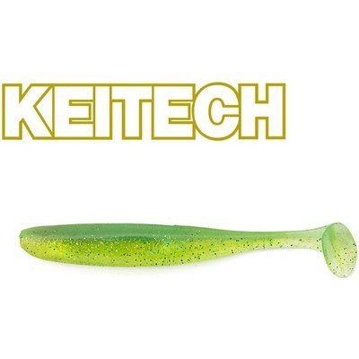 Keitech Easy Shiner 3'' 7,2 cm Lime / Chartreuse 10 ks