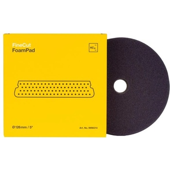 Koch Chemie Fine Cut Foam Pad 126 x 25 mm - Полиращ диск жълт (4239)