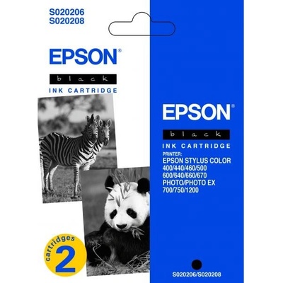Epson T0501 Black TwinPack - originálny