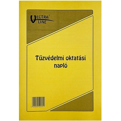 VECTRALINE Печатен дневник за обучение по пожарна безопасност vectraline a/4, състоящ се от 20 листа bvall350 (bvall350)