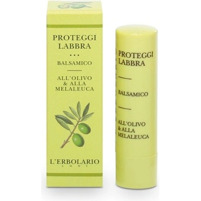 L'Erbolario Защитен балсам за устни с олиа от Маслина и Чаено дърво 4.5мл