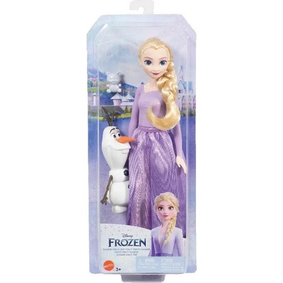 Disney Princess Игрален комплект Disney Princess - Елза и Олаф, Замръзналото кралство (HLW67)