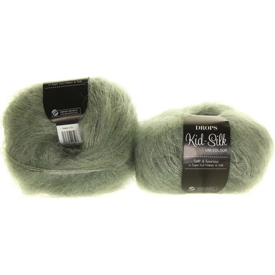 Drops Kid-Silk 34 zelená šalvěj