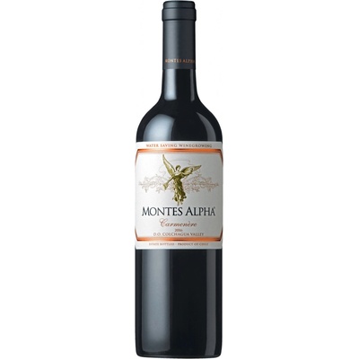 Montes Alpha Carmenere 2021 14,5% 0,75 l (holá láhev)