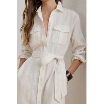 Ralph Lauren рокля тип риза от лен (200P13685)