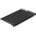 MIRSAN MR. RAK1U25.01 : : 19 рафт за сървърен шкаф - 486 x 250 x 44 мм, вентилиран (MR.RAK1U25.01)