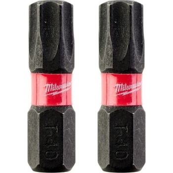 bit Milwaukee skrutkovací Shockwave TX40 25mm (2ks)