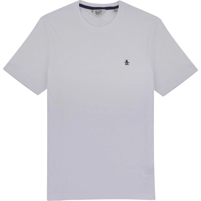 Original Penguin Тениска Original Penguin Pin Point Embroidered T-Shirt - White