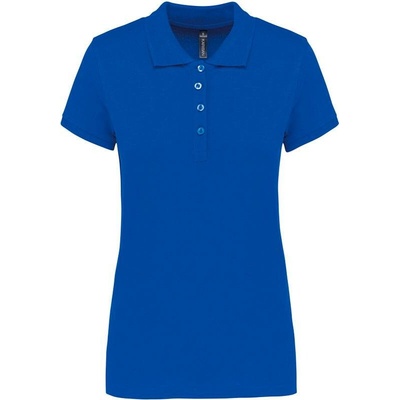 Kariban K255 Dámske piqué polo modrá Light Royal