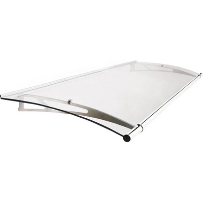 Scobax Fine XL 205 x 142 cm stříbrná / čirá
