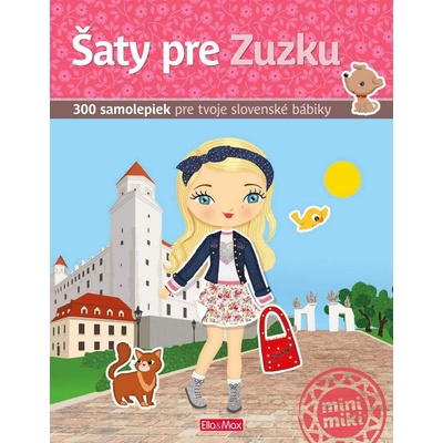 Kniha samolepiek Šaty pre Zuzku