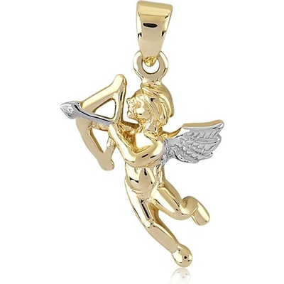 Lillian Vassago Zlatý přívěsek z kombinovaného zlata Anděl LLV06 GP146