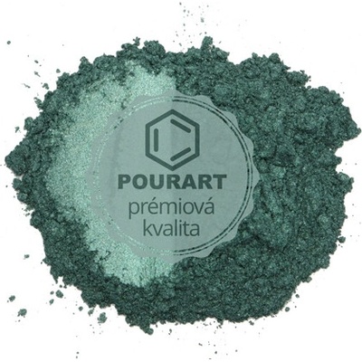 PourArt Metalický prášek DKTK018 Deep Green 10 g – Hledejceny.cz