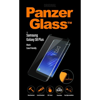 Panzer Стъклен протектор PanzerGlass за Samsung Galaxy S8 Plus CaseFriendly - Черно