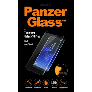 Panzer Стъклен протектор PanzerGlass за Samsung Galaxy S8 Plus CaseFriendly - Черно