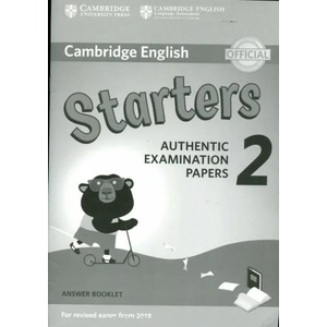 Cambridge English Young Learners 2 for Revised Exam from 2018 Starters Answer Booklet | Corporate Author Cambridge English Language Assessment (ISBN: 9781316636268)