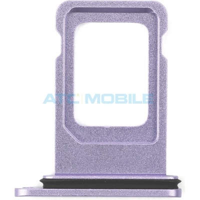iPhone 11 držák SIM (SIM Tray) fialový, originální