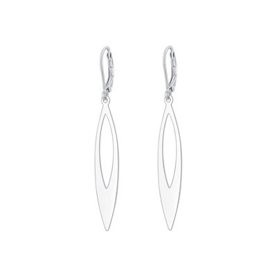 Nubis stříbrné visací náušnice NB-3047