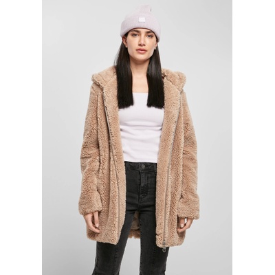 Urban Classics Дамско пухкаво яке в бежов цвят Urban Classics softtaupe MODEL802 SALE - , размер 4XL