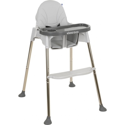 KikkaBoo Стол за хранене 2в1 Sky-High Grey (31004010073)