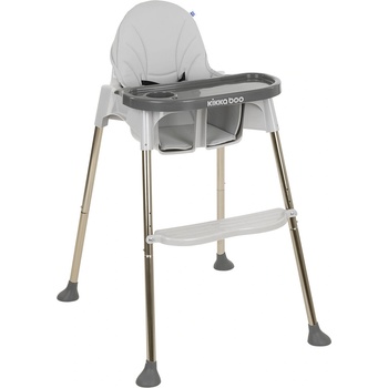 KikkaBoo Стол за хранене 2в1 Sky-High Grey (31004010073)