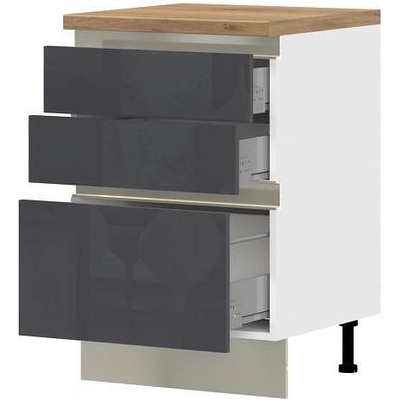 Долен кухненски шкаф с чекмеджета Infinity R-60-3MBOX/5