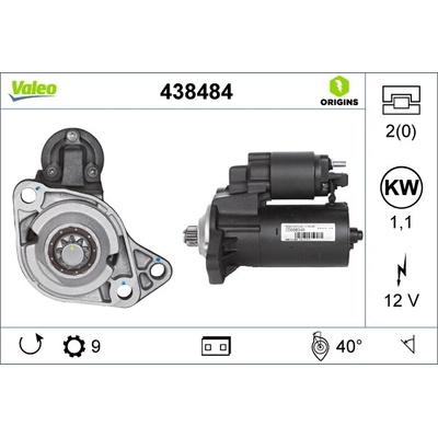 Startér VALEO 438484