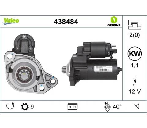 Startér VALEO 438484