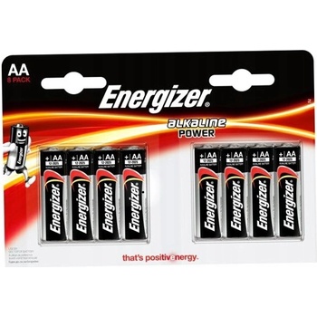 Energizer Alkaline Power AA 8ks 7638900410686