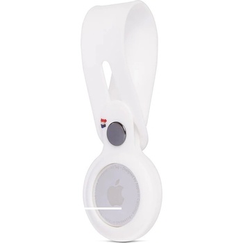 Decoded Силиконова каишка за Apple AirTag - Decoded AirTag Silicone Loop (бял) (D21ATSL1WE)