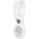Decoded Силиконова каишка за Apple AirTag - Decoded AirTag Silicone Loop (бял) (D21ATSL1WE)