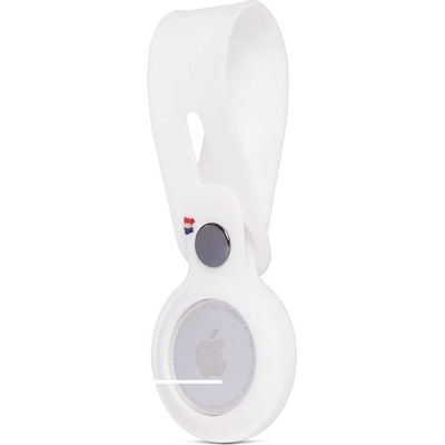 Decoded Силиконова каишка за Apple AirTag - Decoded AirTag Silicone Loop (бял) (D21ATSL1WE)