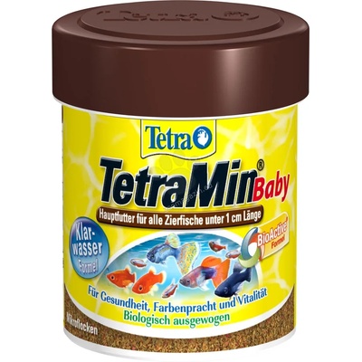 Tetra - TetraMin Baby - специализирана храна за новородени рибки до 1 см. 66 мл