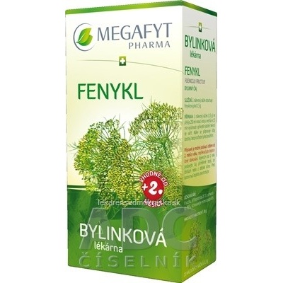 Megafyt čaj bylinková lekáreň Fenikel 20 x 1,5 g