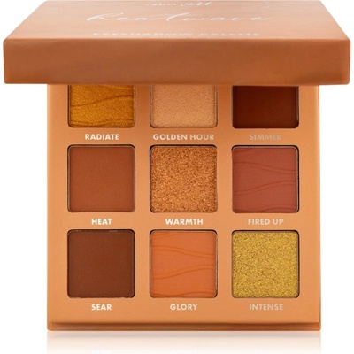 Barry M Heatwave палитра сенки за очи 9x1.5 гр