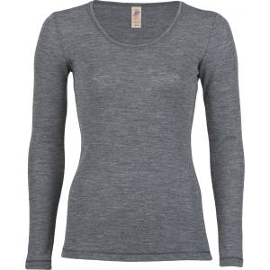 Engel Дамско мериносово термобельо Engel Women's Shirt L/S Everyday base layer - Schiefer - размер 46/48 (EU) (115-1153-0411)