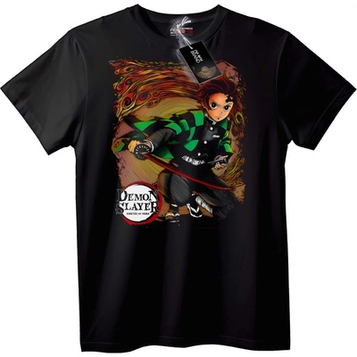 NOONEBRAND Тениска Demon Slayer - 2XL, Black