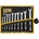 JCB Ключове звездогаечни глухи 8-21 мм, jcb 5010r, чупещо рамо, 10 бр (5010r)