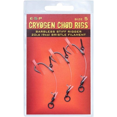 ESP náväzce Cryogen Chod Rig Barbless veľ.5