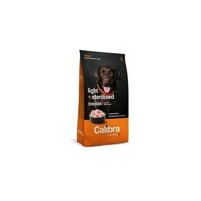 Calibra Dog Expert + Adult Light & Steril. Chicken 12 kg