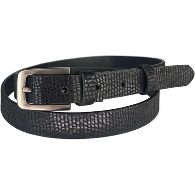 Penny Belts kožený opasek 20-204-603 černý