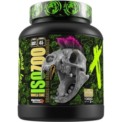 Zoomad Labs Iso Zoo | 86% Protein with DigeZyme [1360 грама] Ванилов кейк