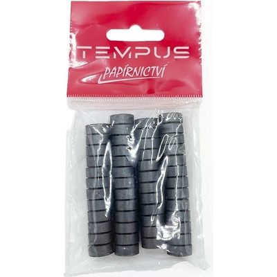 Tempus magnety kulaté 12 × 5 mm 50 ks černé – Zbozi.Blesk.cz